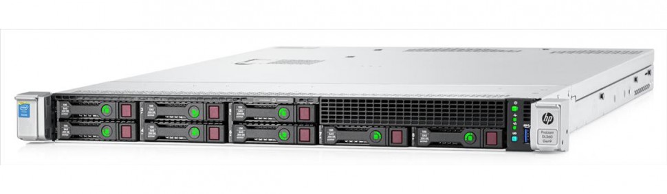 HP ProLiant DL360 Gen9 E5-2630v3 1P 16GB-R P440ar 500W PS Base SAS Server(755262-B21)