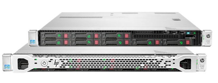 HP ProLiant DL360 Gen9 E5-2603v3 1P 8GB-R H240ar 500W PS Entry SAS Server(755261-B21)