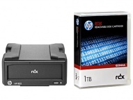    B7B69A HP RDX 1TB USB 3.0 Drive, Ext. (RDX 1TB/2TB; incl. HP RDX Contin